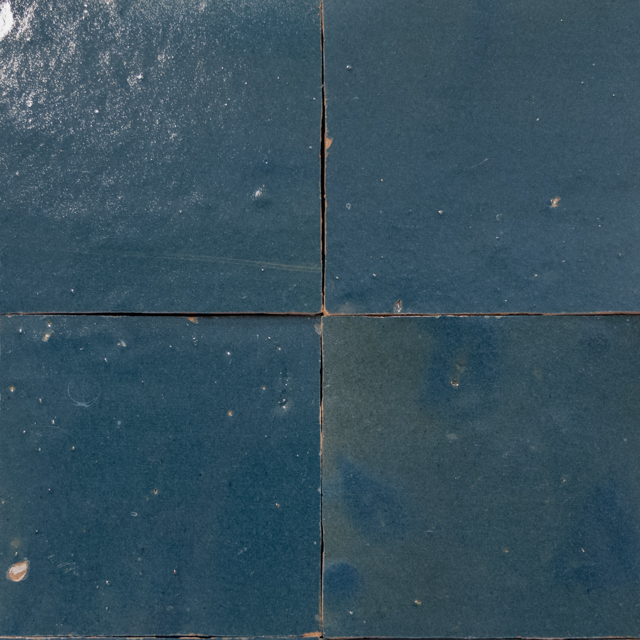ZELLIGE MARINE BLUE 10X10 12MM  