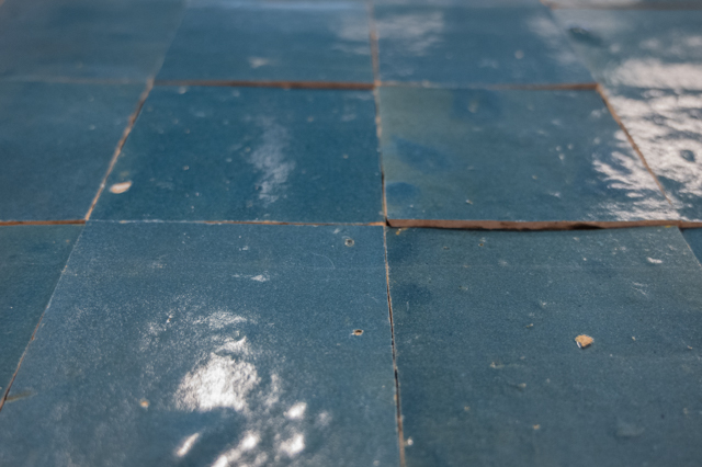 ZELLIGE MARINE BLUE 10X10 12MM  