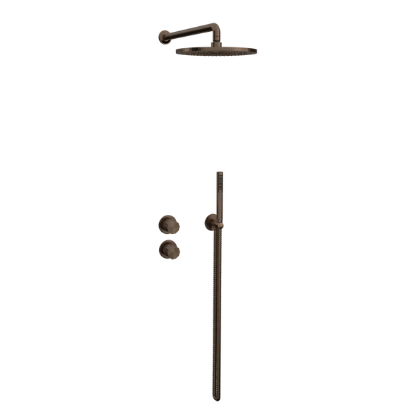 DECA - D3, brusearmatur med hovedbrus og håndbrus