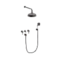 SP indbygningsbatteri med hoved- og håndbrusersæt