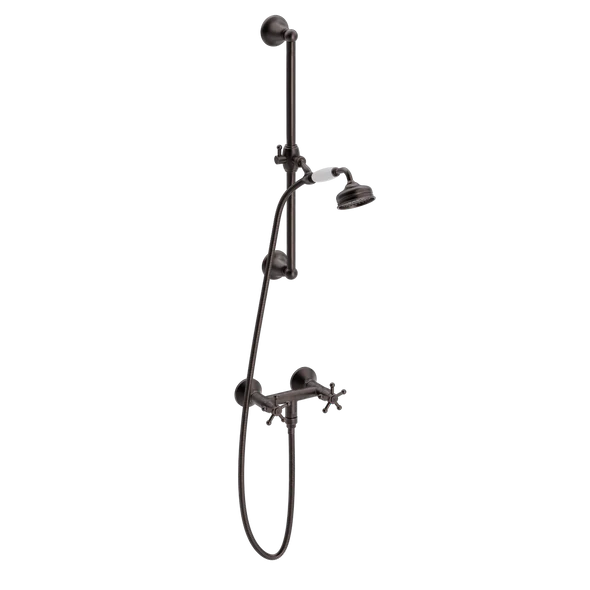 Christiansborg brusebatteri med gl. dags håndbrusersæt