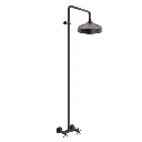 Christiansborg brusebatteri med hovedbrusersæt