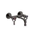 SP vægbatteri med V150 mm fast tud