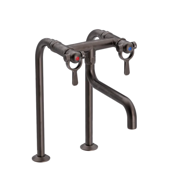 SP køkkenbatteri på standere med S200 mm svingtud