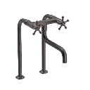 Christiansborg køkkenbatteri på standere med S200 mm svingtud