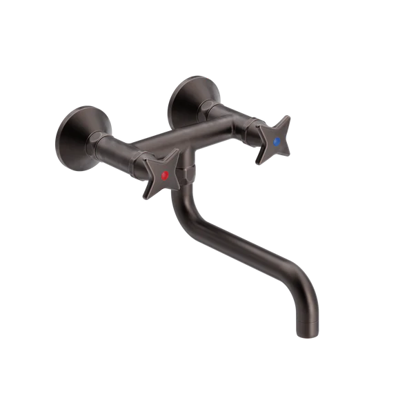 Krydsgreb vægbatteri med S200 mm svingtud