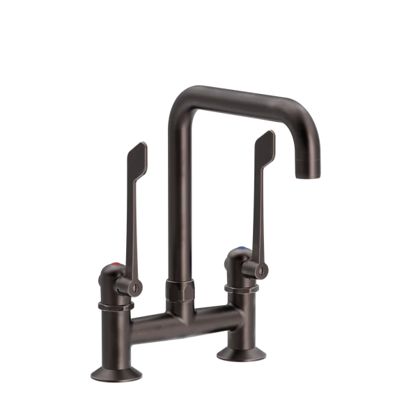 SP albue 2-huls køkkenbatteri med U200 mm svingtud