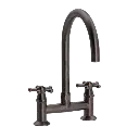 Christiansborg 2-huls Køkkenbatteri med svingtud Ø200 mm