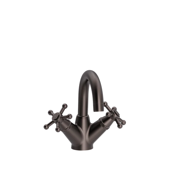 Christiansborg håndvaskbatteri med fast tud