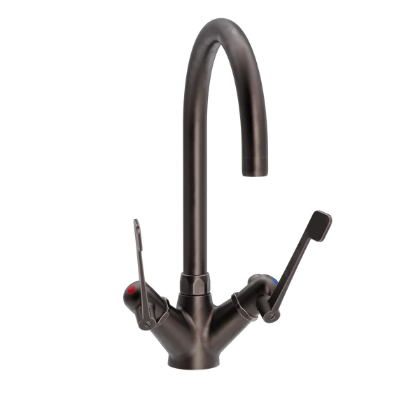 SP albue køkkenbatteri med Ø 200 mm svingtud