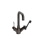 SP albue 1-huls køkkenarmatur med svingtud U150mm