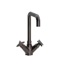 Krydsgreb køkkenbatteri med U 200 mm svingtud