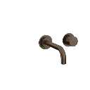 DECA - D2, 2 huls mixer med 150mm fast tud