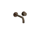 DECA - D2, 2 huls mixer med 200mm fast tud