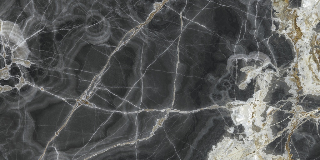 ULTRA ONICI ONICE NERO 300X150 6MM LUCIDATO SHINY