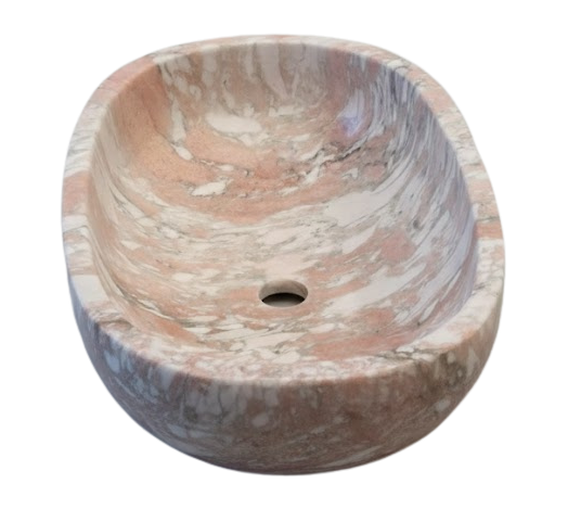 NORSK ROSA FAUSKE MARMOR SERVANT 45X30 OVAL