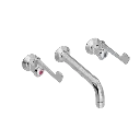 SP Albue servantarmatur for innbygging med 200 mm fast tut 