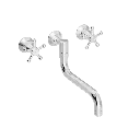 Christiansborg køkkenbatteri med S200 mm svingtud indbygning/mur