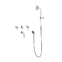 SP indbygningsbatteri med kartud og håndbrusersæt