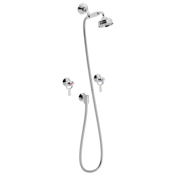 SP indbygningsbatteri med håndbrusersæt