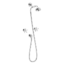 Christiansborg indbygningsbatteri med håndbrusersæt