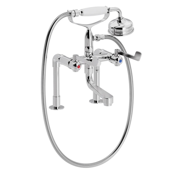 SP Albue kar & brusebatteri på små standere & med håndbrusesæt