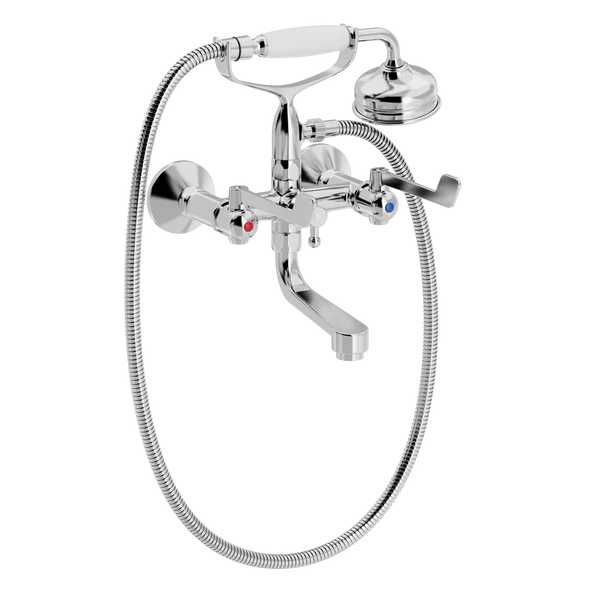 SP Albue  kar- og brusebatteri med gl. dags håndbrusersæt