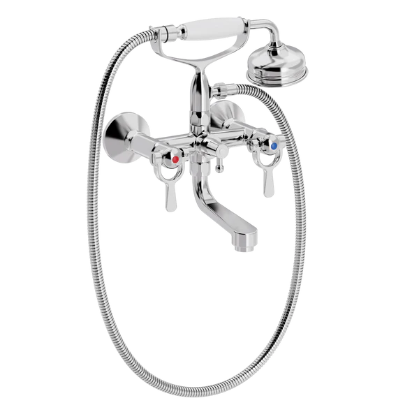 SP kar- og brusebatteri med gl. dags håndbrusersæt