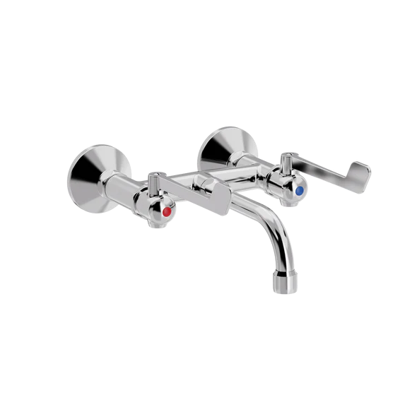 SP Albue veggarmatur med V150 mm fast tut