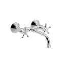 Christiansborg vægbatteri med V200 mm fast tud