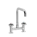 SP 2-huls køkkenbatteri med U200 mm svingtud