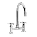 Christiansborg 2-huls Køkkenbatteri med svingtud Ø200 mm