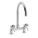 SP 2-huls køkkenarmatur 45gr. med Ø200mm svingtud