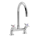 Krydsgreb 2-huls køkkenbatteri 45gr med svingtud Ø200mm