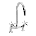 Christiansborg køkkenbatteri med U200 mm svingtud 45gr