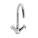 Krydsgreb Elements, et-huls armatur med Ø200mm tud