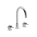 SP 3-huls håndvaskbatteri m/Ø150mm svingtud