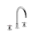 Kryssgrep 3-hulls kjøkkenkran med Ø 150 mm svingtut