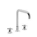 Krydsgreb 3-huls køkkenbatteri med U 200mm svingtud