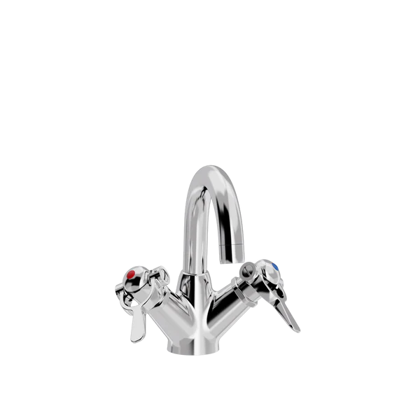 SP håndvaskbatteri med fast tud