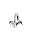 SP håndvaskbatteri med fast tud