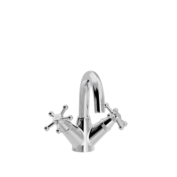 Christiansborg servantarmatur med fast tut