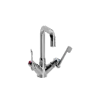 SP albue 1-huls køkkenarmatur med svingtud U150mm