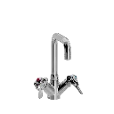 SP håndvaskbatteri med U 150 mm svingtud