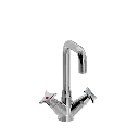 Kryssgrep ett-hulls kjøkkenkran med U150 mm svingtut