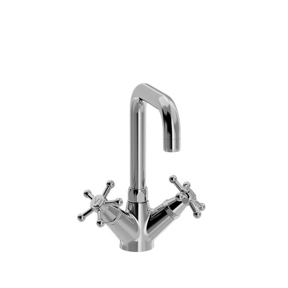 [TC16.001-U150.888] Christiansborg 1-huls køkkenarmatur med svingtud U150mm (Bronsert messing)