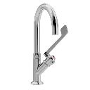 SP albue standventil med Ø 150 svingtud, varm