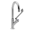 SP albue standventil med Ø 150 svingtud, kold