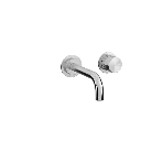 DECA - D2, 2 huls mixer med 150mm fast tud