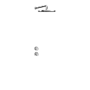 DECA - D3, brusearmatur med hovedbrus